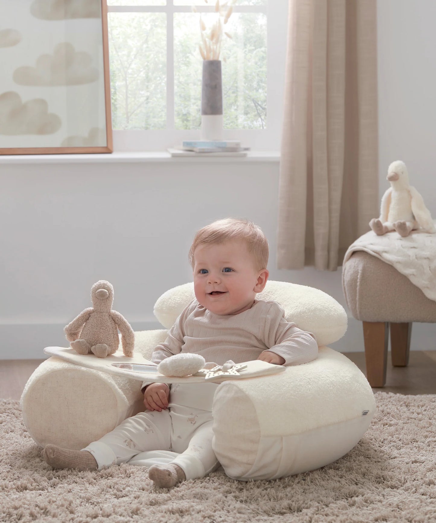 Mamas & Papas Sit & Play Baby Floor Seat - Welcome to the World Duckling