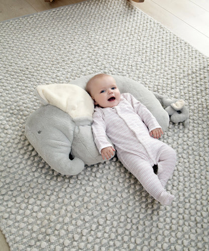 Mamas & Papas Tummy Time Snugglerug - Welcome to the World Elephant