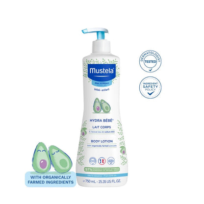 Mustela Hydra Bebe Body Lotion with Organic Avocado