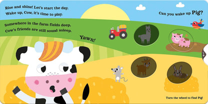 Magic Wheel Book Good Morning Cow