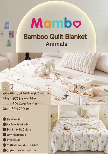 Mambo Bamboo Quilt Blanket
