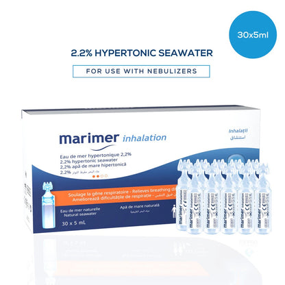 Marimer Inhalation Unidose - Hypertonic (5ml x 30 nebules)