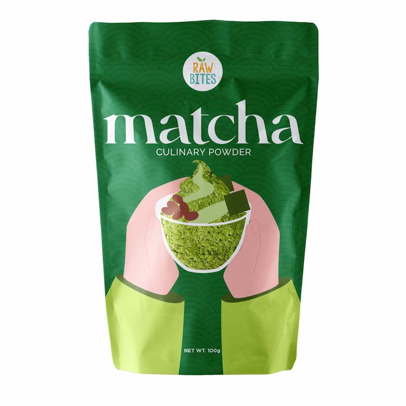 Raw Bites PH Pure Matcha Powder 100g (Culinary)