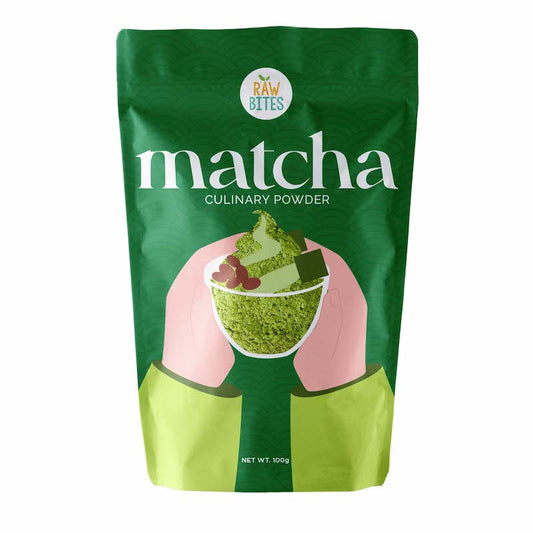 Raw Bites PH Pure Matcha Powder 100g (Culinary)