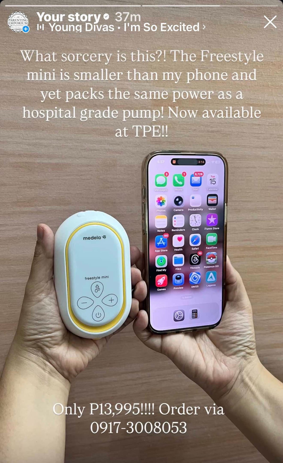 Medela Freestyle Mini Hands-Free Double Electric Breast Pump