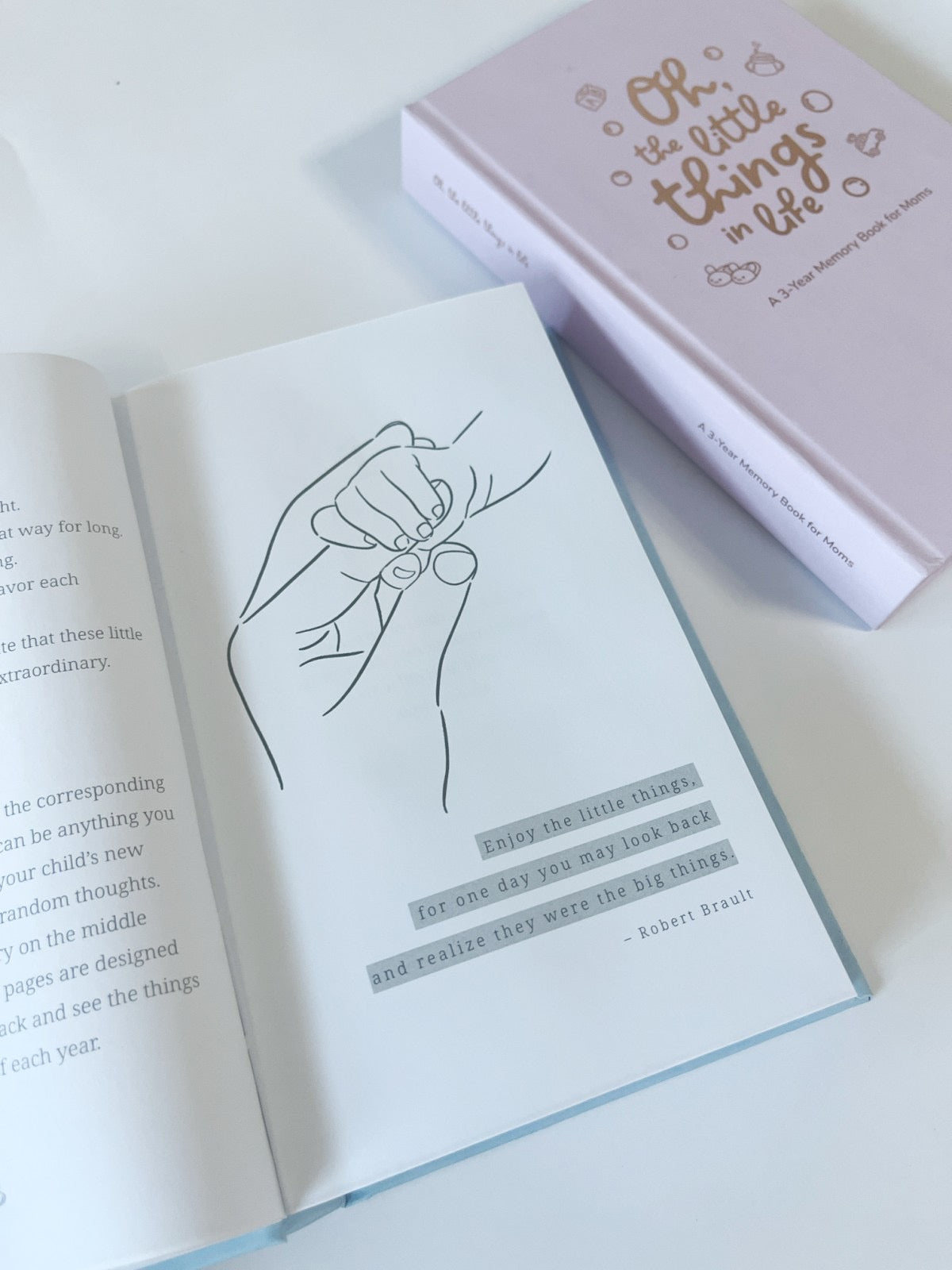 Oh, the Little Things in Life - A 3-Year Memory Book for Moms