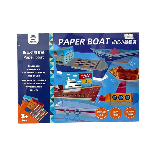 Mr. Toys Paper Boat Origami Set