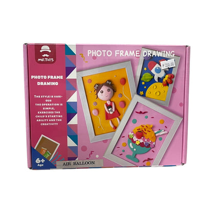 Mr. Toys 3D Clay Art Frame (Photo Frame Drawing)