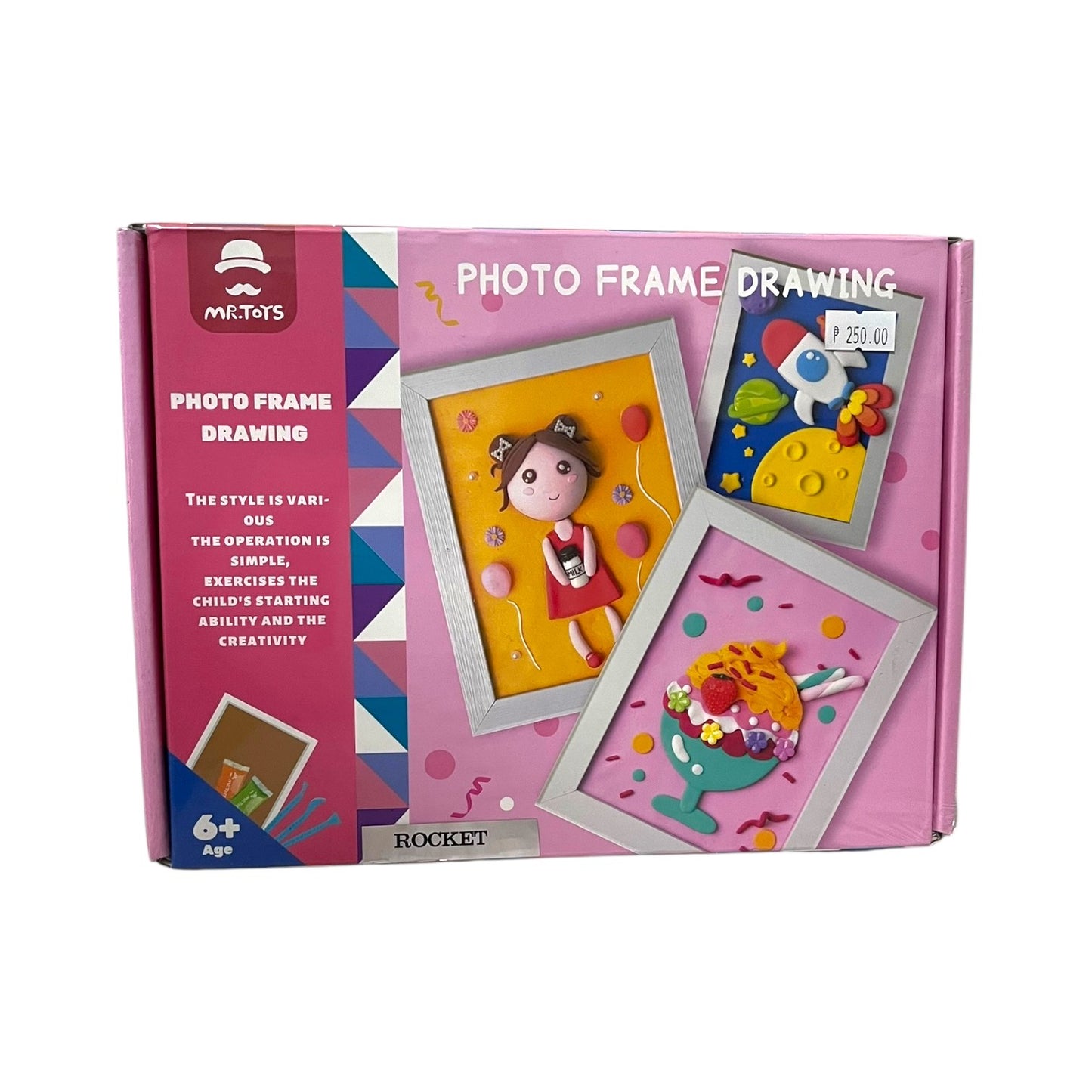 Mr. Toys 3D Clay Art Frame (Photo Frame Drawing)