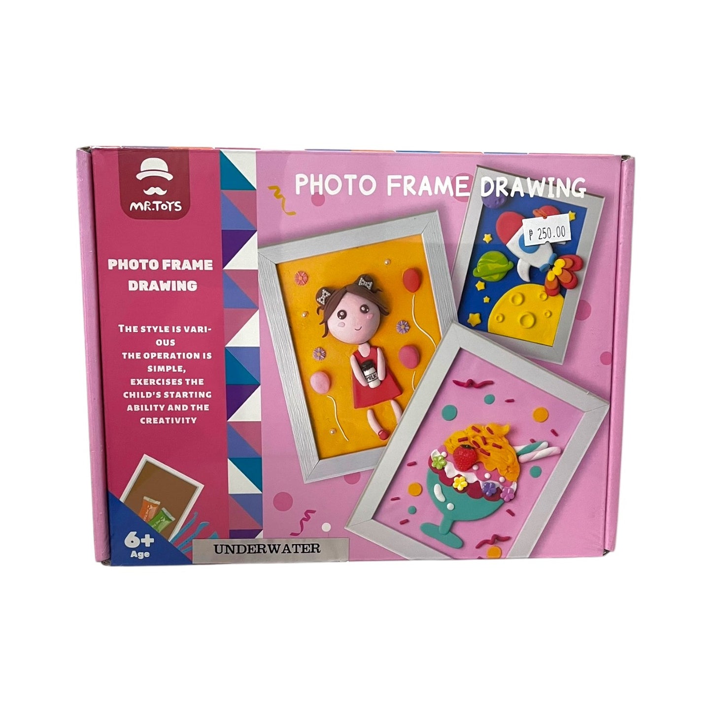 Mr. Toys 3D Clay Art Frame (Photo Frame Drawing)