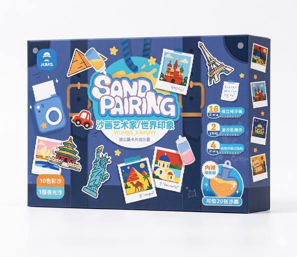 Mr. Toys Sand Painting: Landmarks Edition