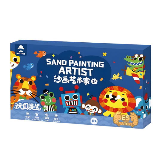Mr. Toys Sand Painting Artist Kit (32 pieces)