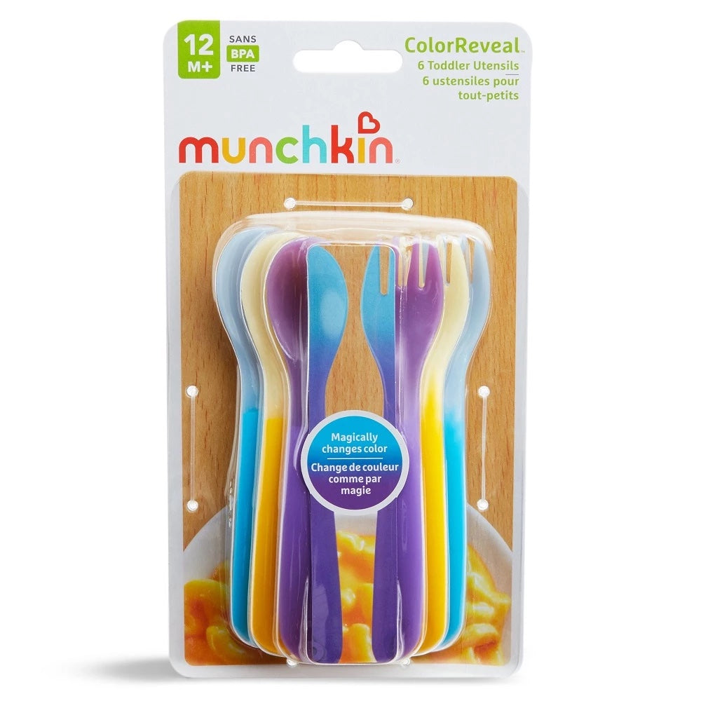 Munchkin ColorReveal Fork and Spoon
