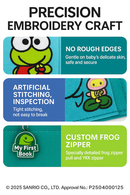 My First Book Keroppi Frog Busy Book