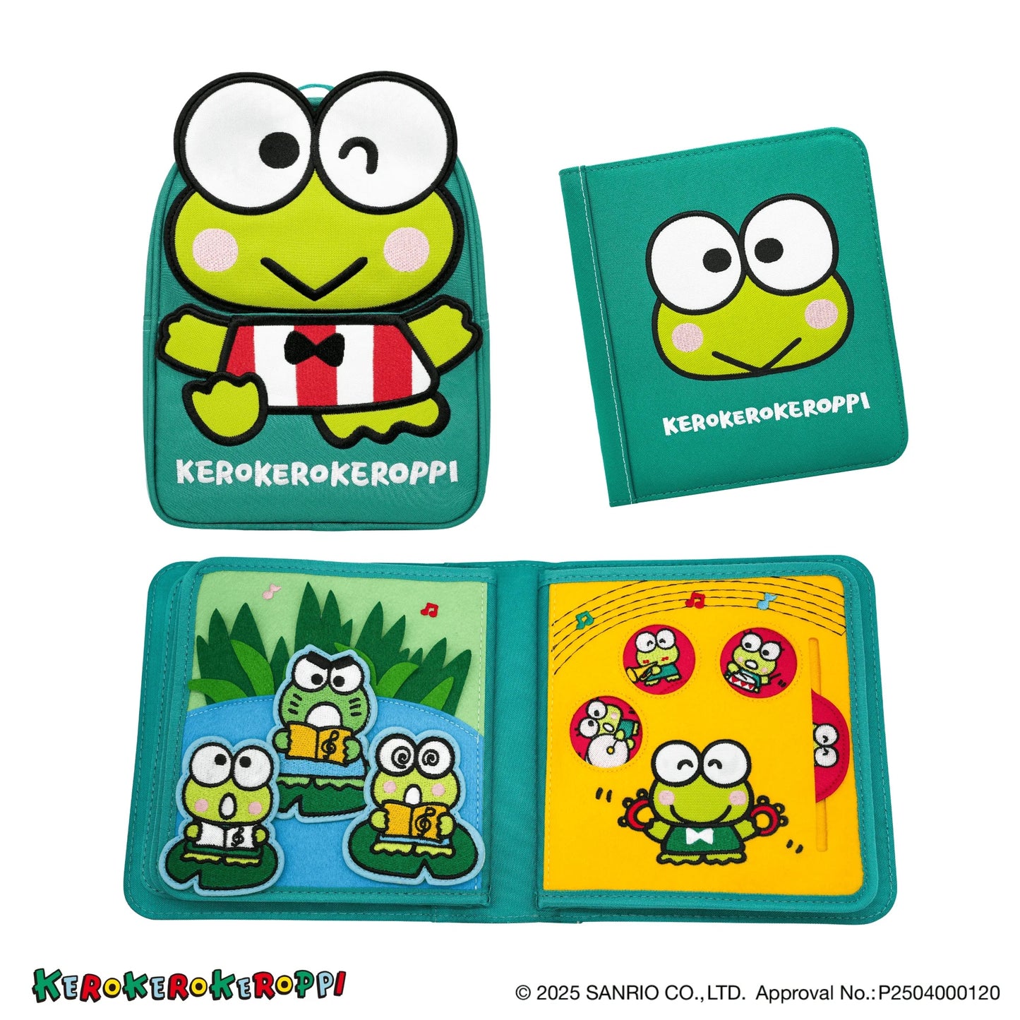 My First Book Keroppi Frog Busy Book