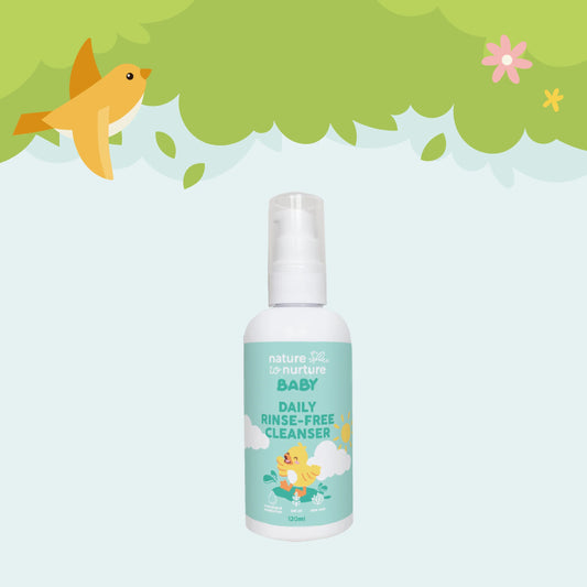 Nature to Nurture Baby Rinse Free Cleanser 120ml