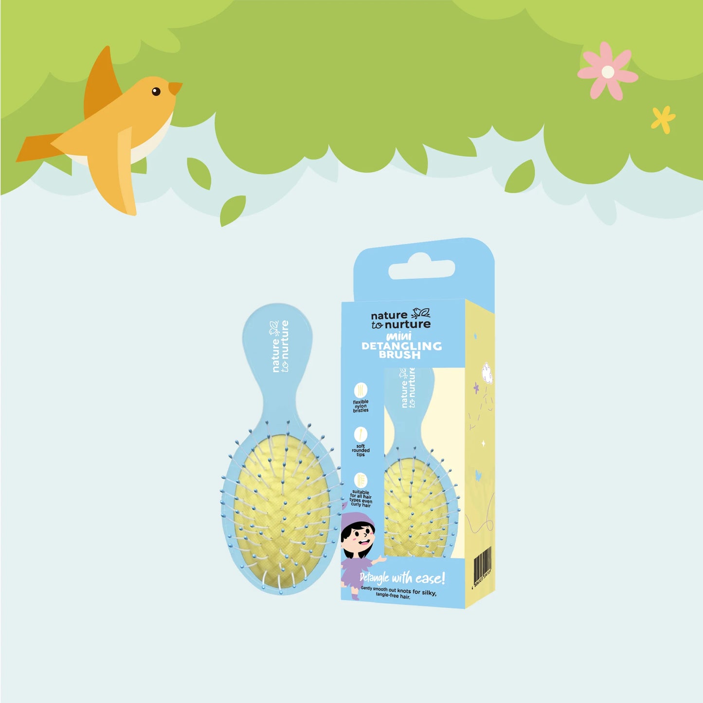 Nature to Nurture Detangling Hair Brush