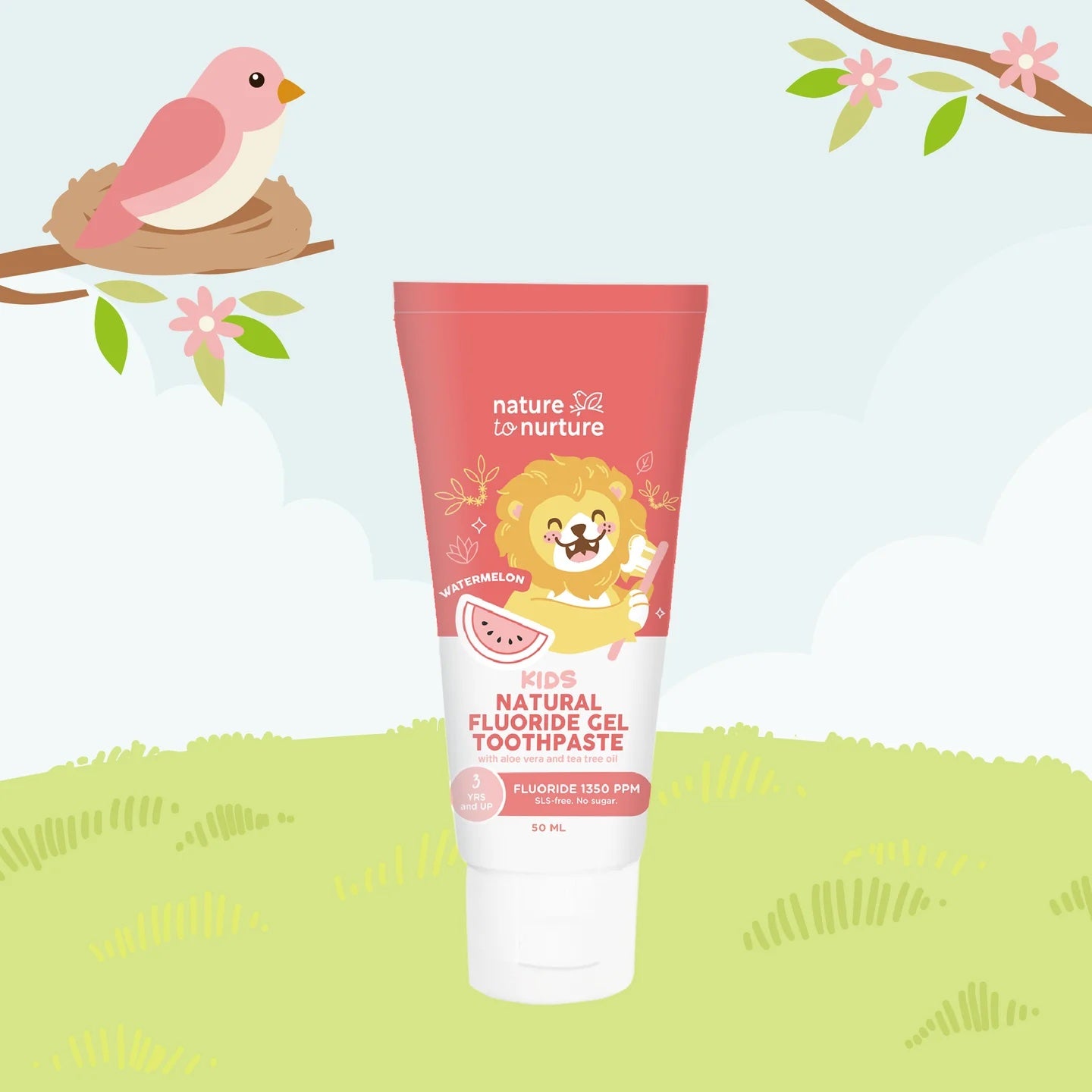 Nature to Nurture Kids Flouride Gel Toothpaste