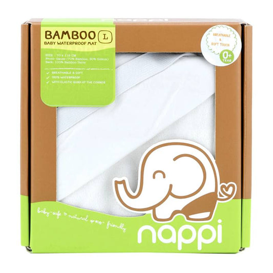 Nappi Bamboo Baby Waterproof Mat (L)