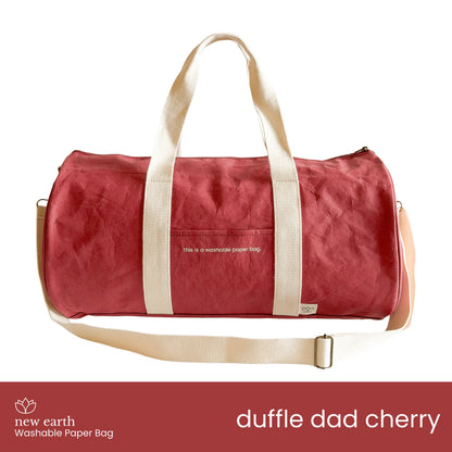 New Earth Duffle Dad Washable Paper Bag