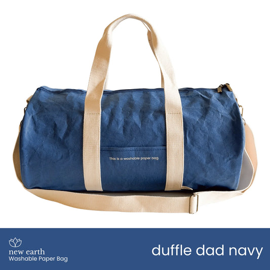 New Earth Duffle Dad Washable Paper Bag