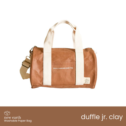 New Earth Duffle Jr. Washable Paper Bag