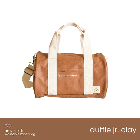 New Earth Duffle Jr. Washable Paper Bag