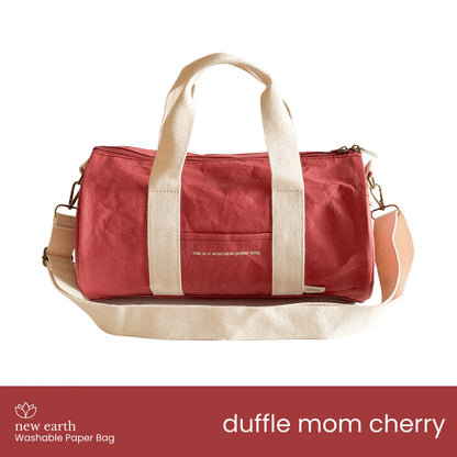 New Earth Duffle Mom Washable Paper Bag