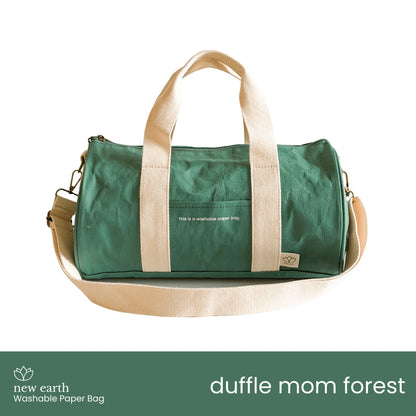 New Earth Duffle Mom Washable Paper Bag