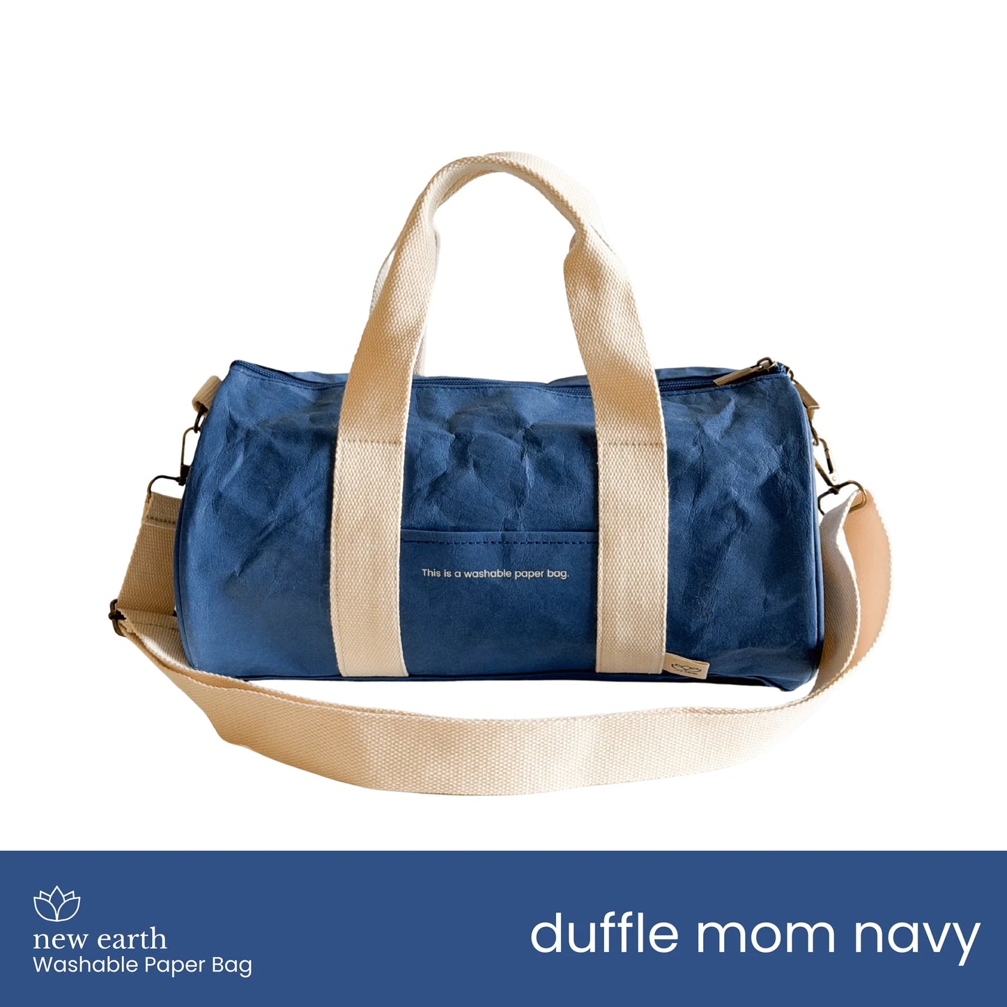 New Earth Duffle Mom Washable Paper Bag