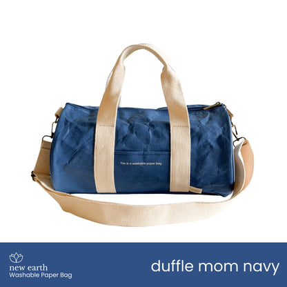 New Earth Duffle Mom Washable Paper Bag