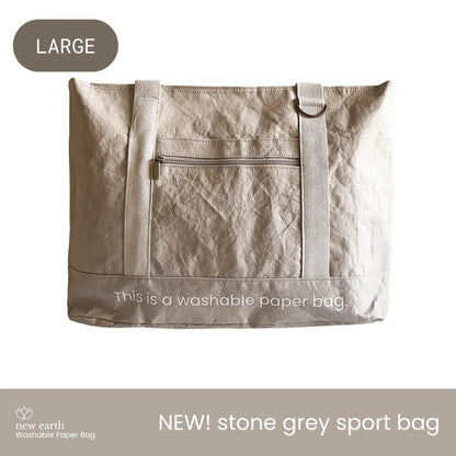 New Earth Large Sport Washable Paper Bag