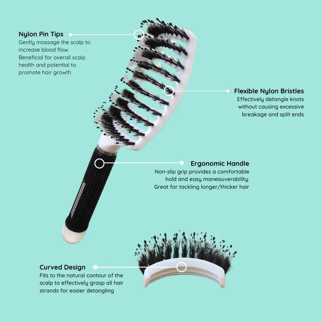 No Nasties Detangler Brush