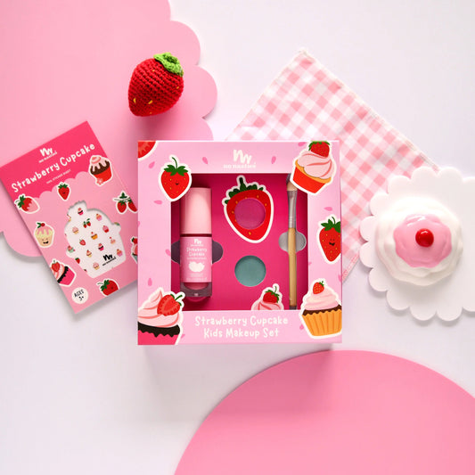 No Nasties Strawberry Cupcake Gift Set