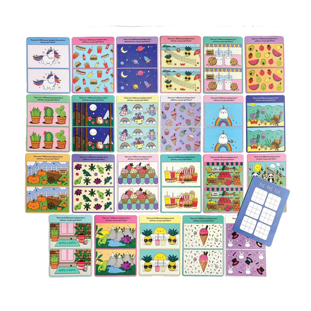 Ooly Activity Cards - Spot the Differences