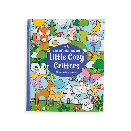 Ooly Coloring Book - Little Cozy Critters