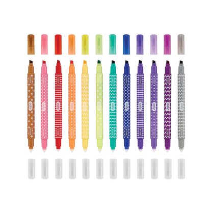 Ooly Make No Mistake! Erasable Markers - Set of 12