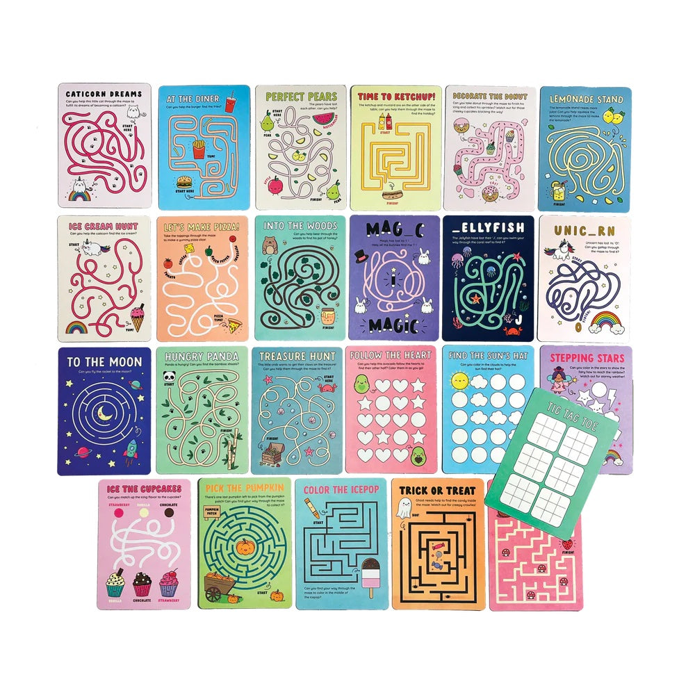 Ooly Activity Cards - Mini Mazes