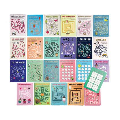 Ooly Activity Cards - Mini Mazes