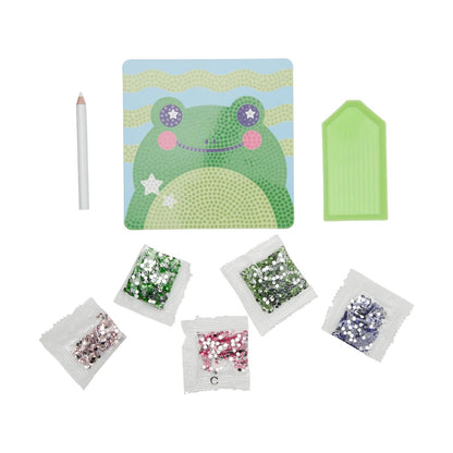 Ooly Razzle Dazzle DIY Gem Art - Funny Frog