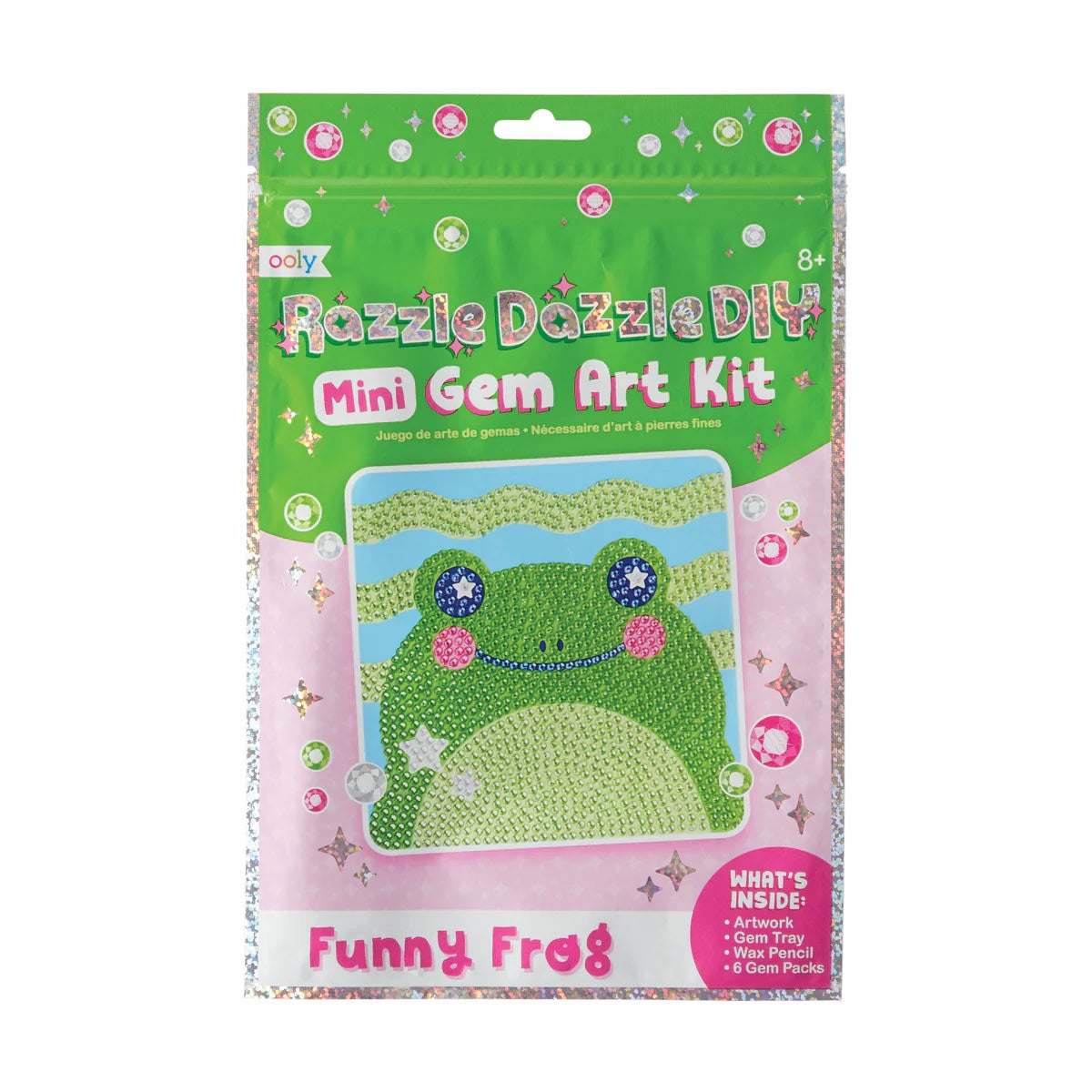 Ooly Razzle Dazzle DIY Gem Art - Funny Frog