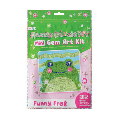 Ooly Razzle Dazzle DIY Gem Art - Funny Frog