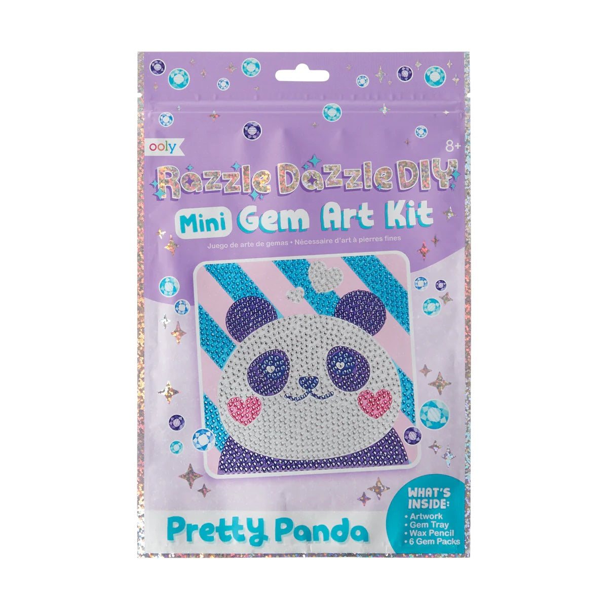 Ooly Razzle Dazzle DIY Gem Art - Pretty Panda
