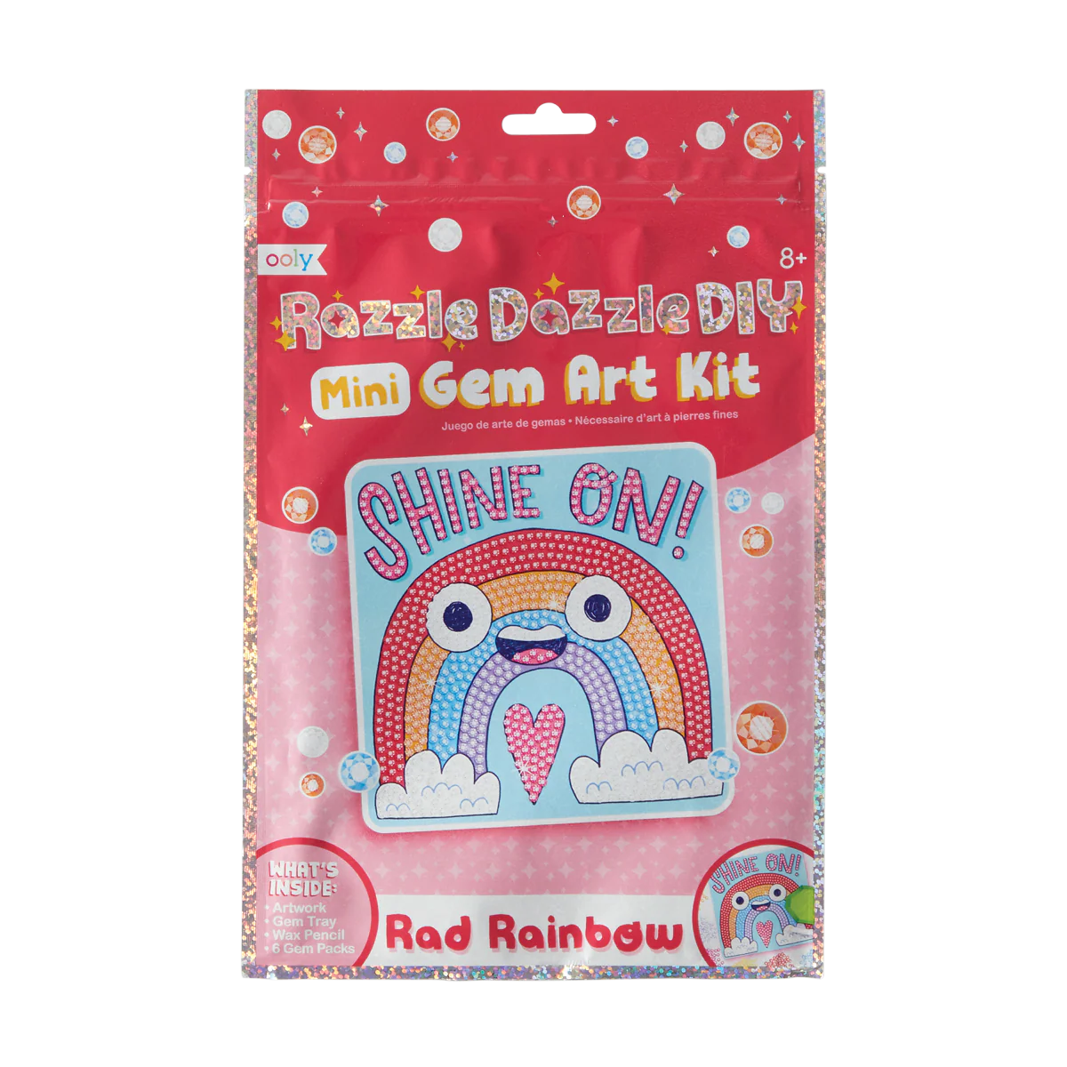 Ooly Razzle Dazzle DIY Gem Art - Rad Rainbow