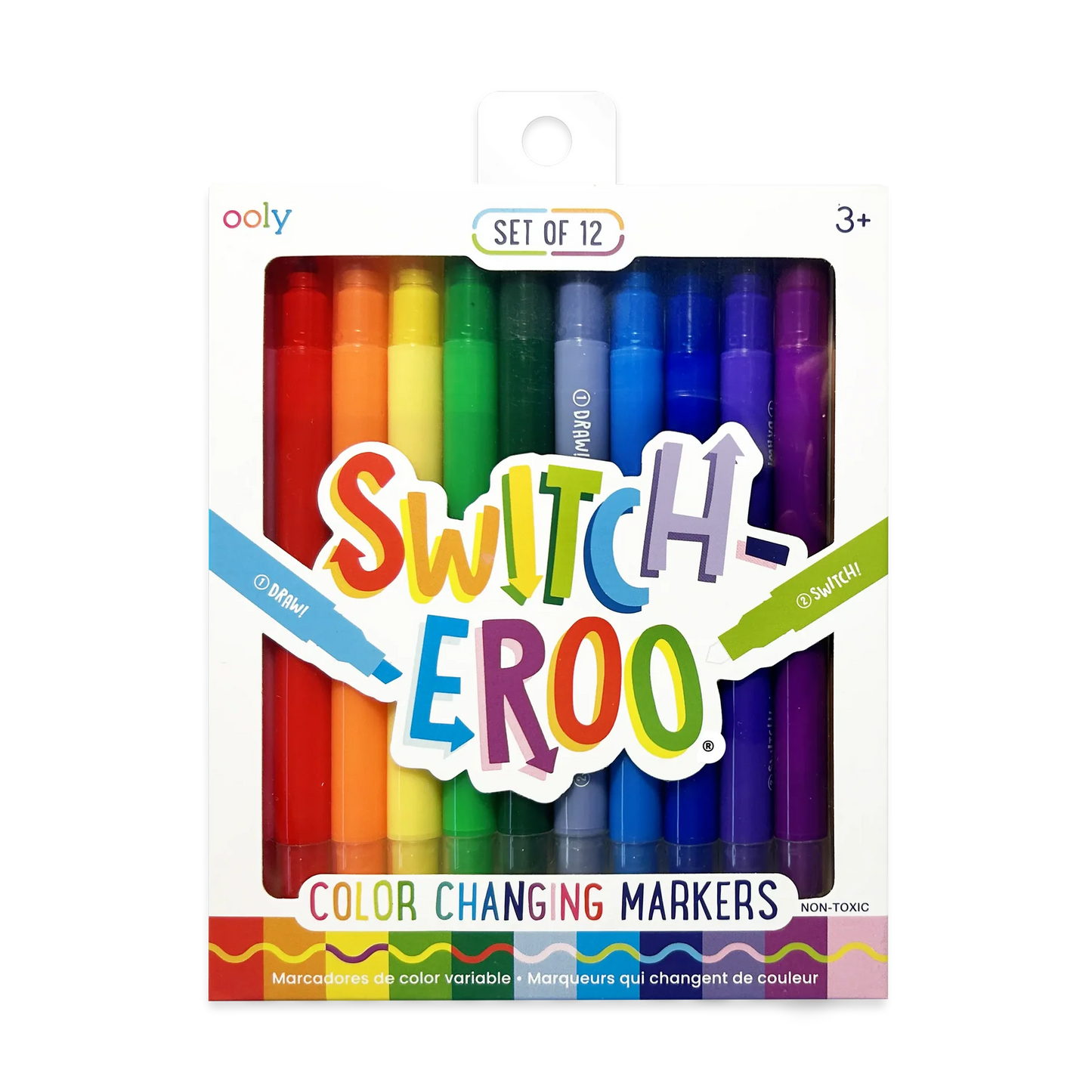 Ooly Switch Eroo Color Changing Markers Set of 12