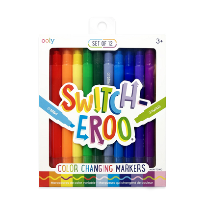 Ooly Switch Eroo Color Changing Markers Set of 12