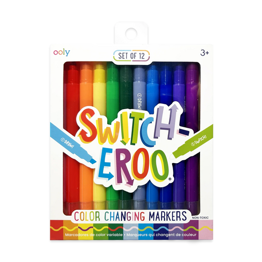 Ooly Switch Eroo Color Changing Markers Set of 12