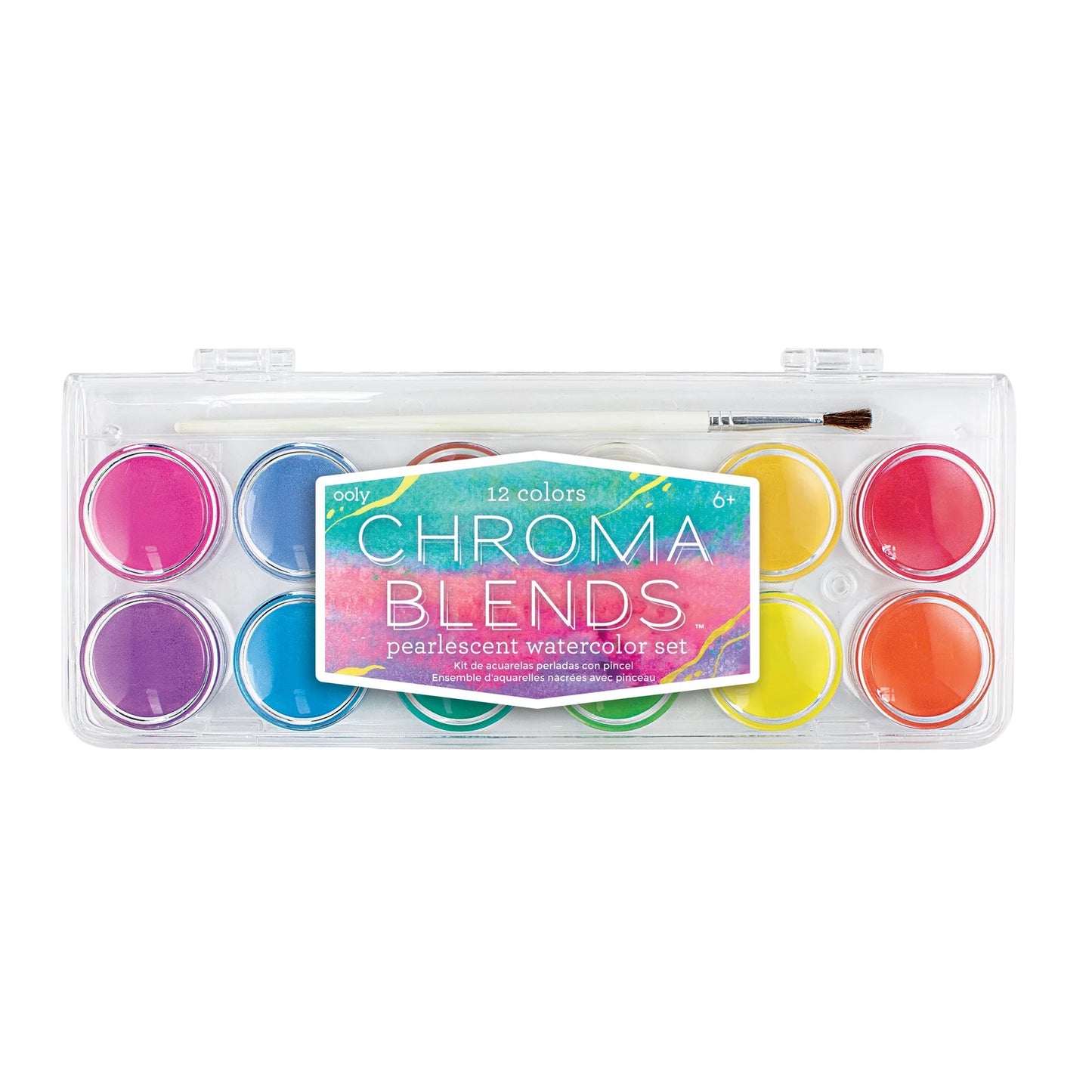 Ooly Watercolor Paint Set - Pearlescent