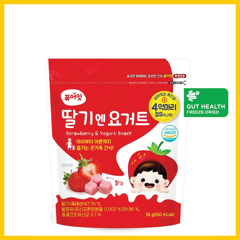 PURE-EAT Cube-Shaped Fruit & Yogurt Healthy Snack