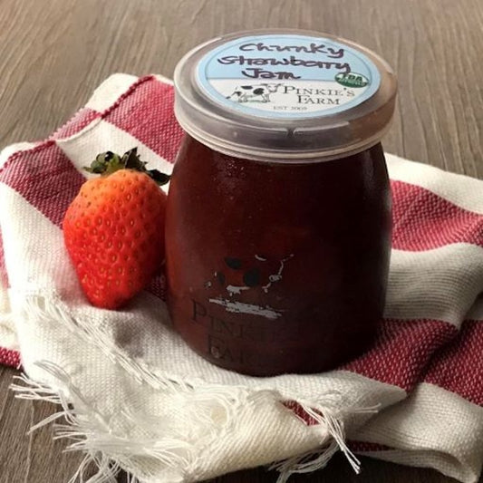 Pinkie's Farm Chunky Strawberry Jam (230g)